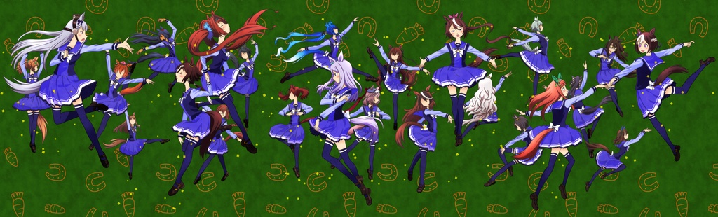 ウマ娘×かげきしょうじょ!!EDパロディマグカップ