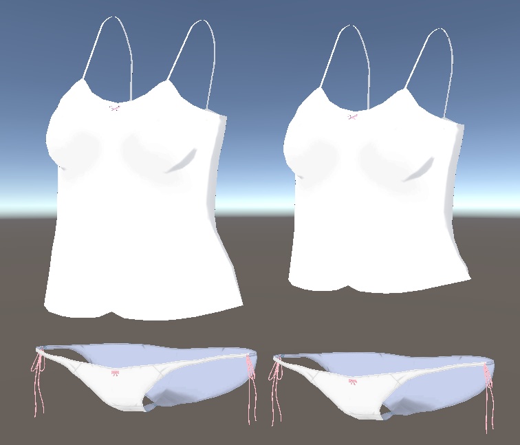 【ほむら】用キャミソール&ぱんつ【VRC】