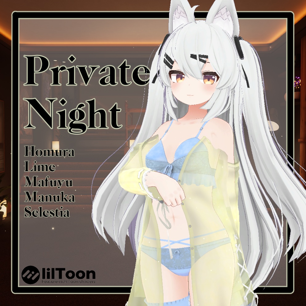 【5アバター対応】Private_Night【VRC】