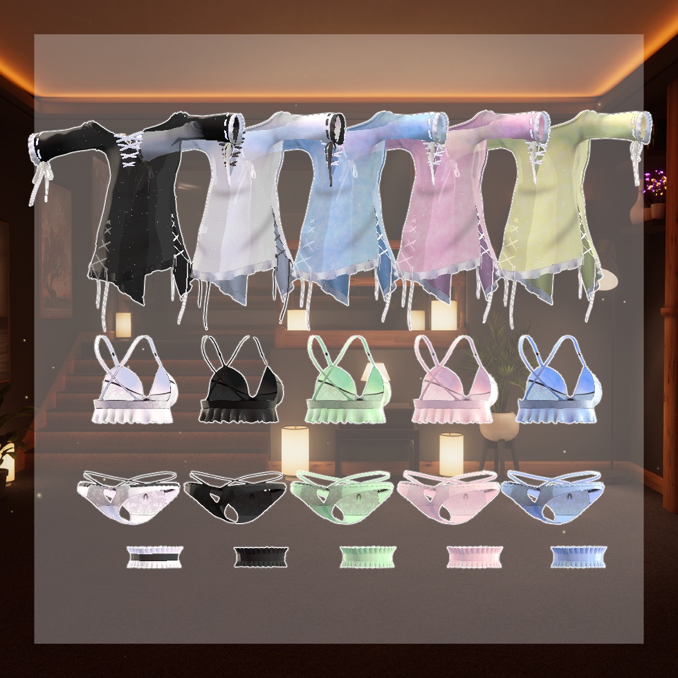 【5アバター対応】Private_Night【VRC】