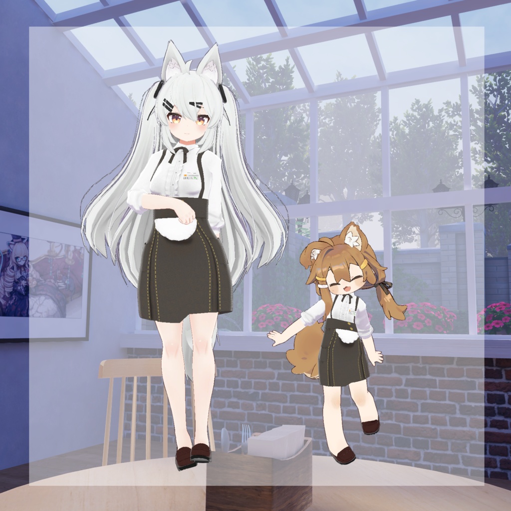 【6アバター対応】かふぇばいと!【VRC】