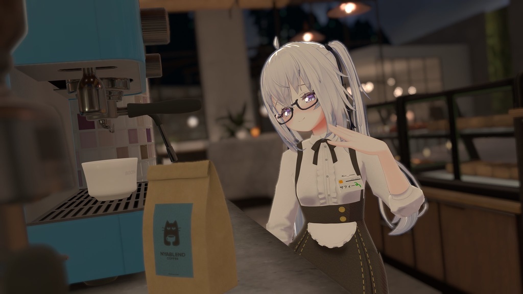 【6アバター対応】かふぇばいと!【VRC】