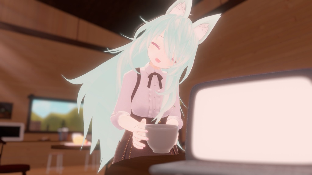 【6アバター対応】かふぇばいと!【VRC】