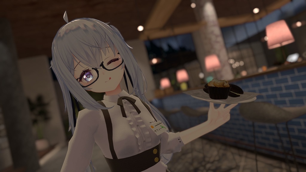 【6アバター対応】かふぇばいと!【VRC】