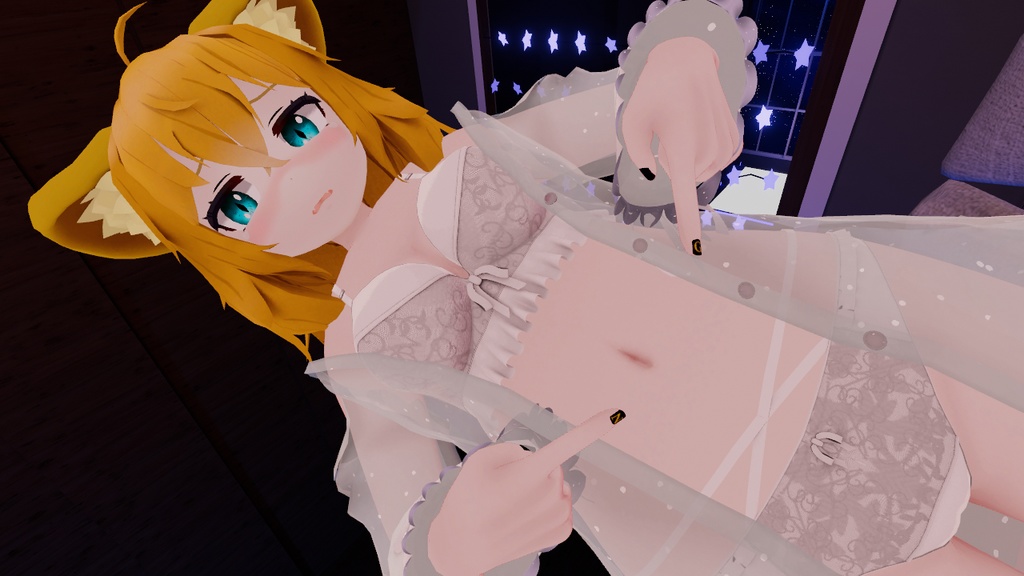 オリジナル3Dモデル 「ししな」