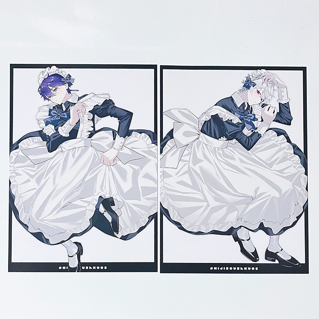 【非公式】くずもちメイド服ポストカード