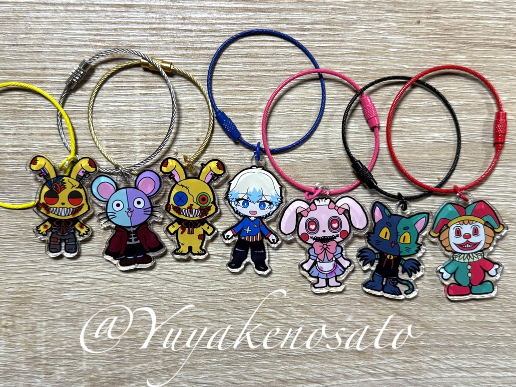 【ブラインド商品】「MisDrag × ちぃちゃんゲームス コラボアクリルキーホルダー」