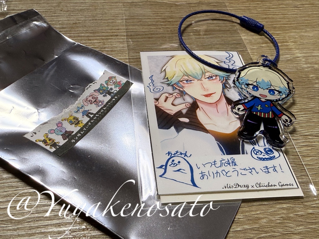 【ブラインド商品】「MisDrag × ちぃちゃんゲームス コラボアクリルキーホルダー」