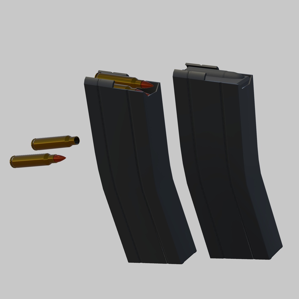 3Dモデル 5.56mm PDW/アサルトカービン