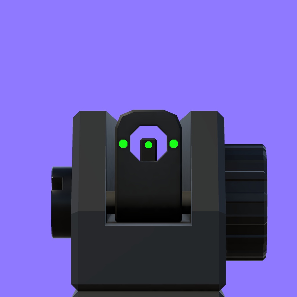 3Dモデル 5.56mmブルパップライフル