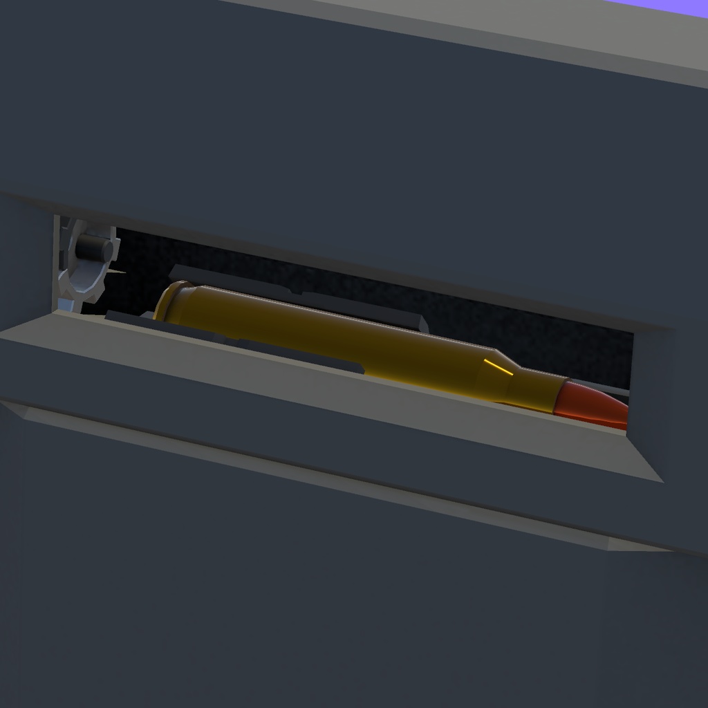 3Dモデル 5.56mmブルパップライフル