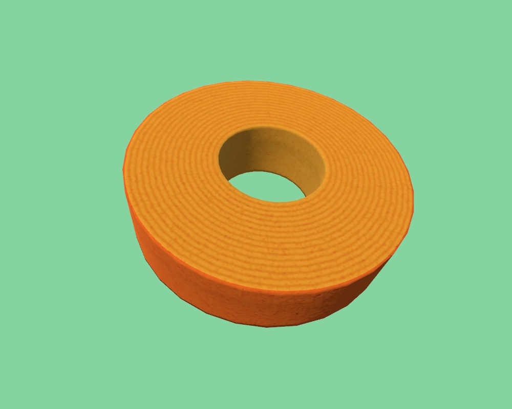 3Dモデル バウムクーヘン