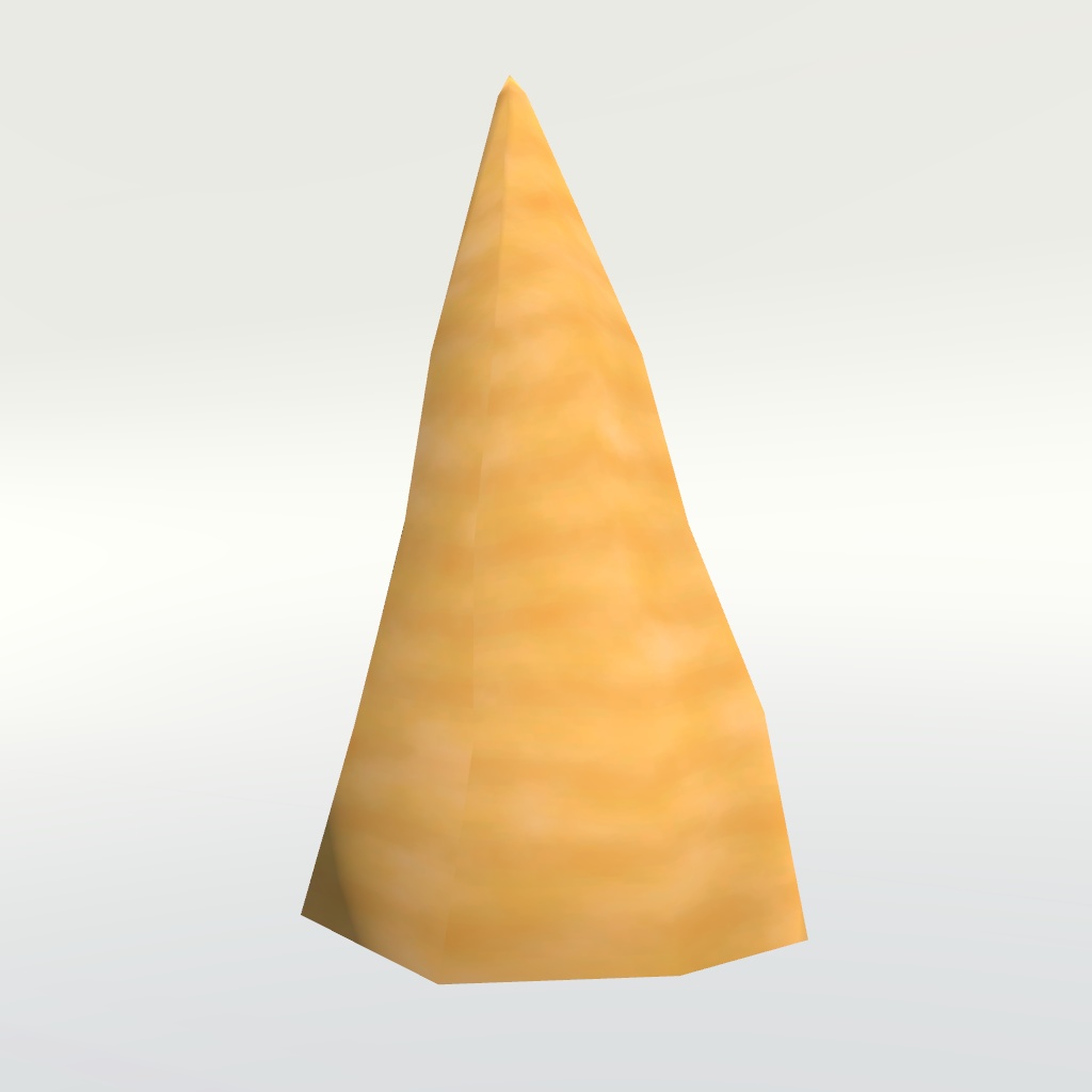 3Dモデル　フィンガーコーン