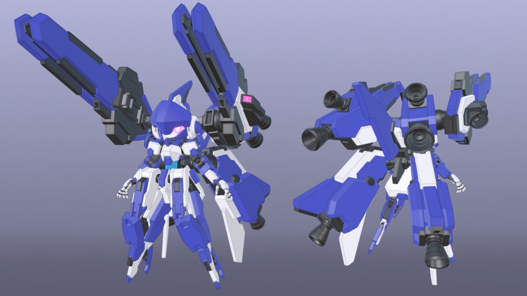 クラウソラスFA(ClaíomhSolais FA) VRChat向けオリジナル3Dモデル