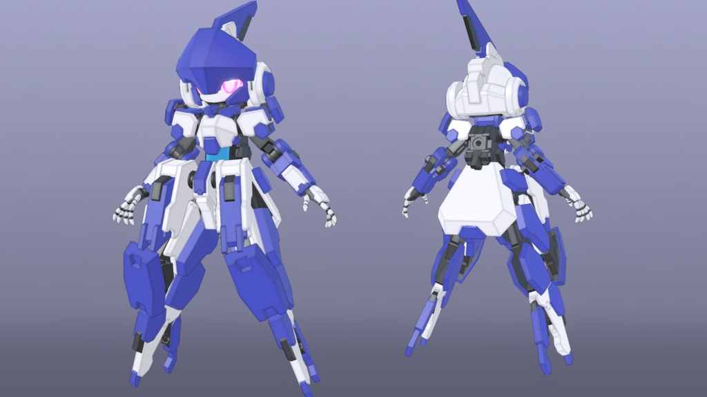 クラウソラスFA(ClaíomhSolais FA) VRChat向けオリジナル3Dモデル