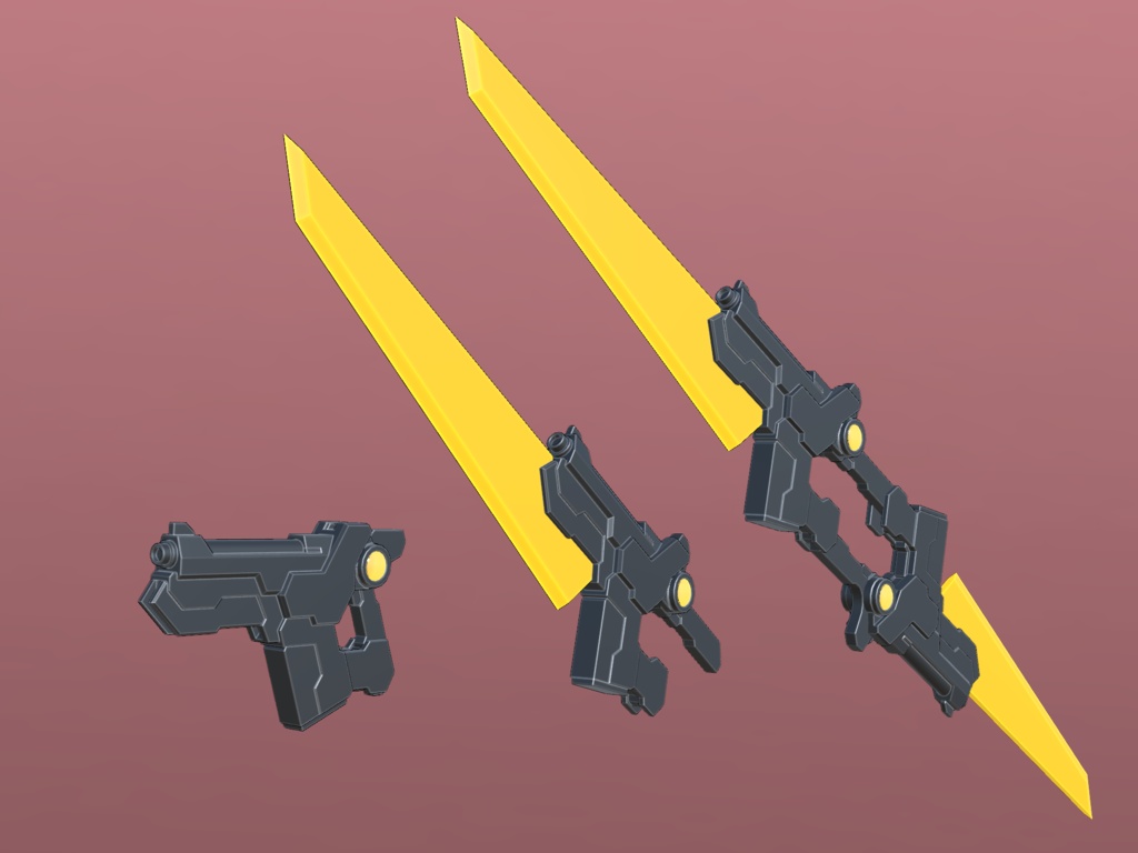 カレドヴルフ(Caledfwlch) VRChat向けオリジナル3Dモデル