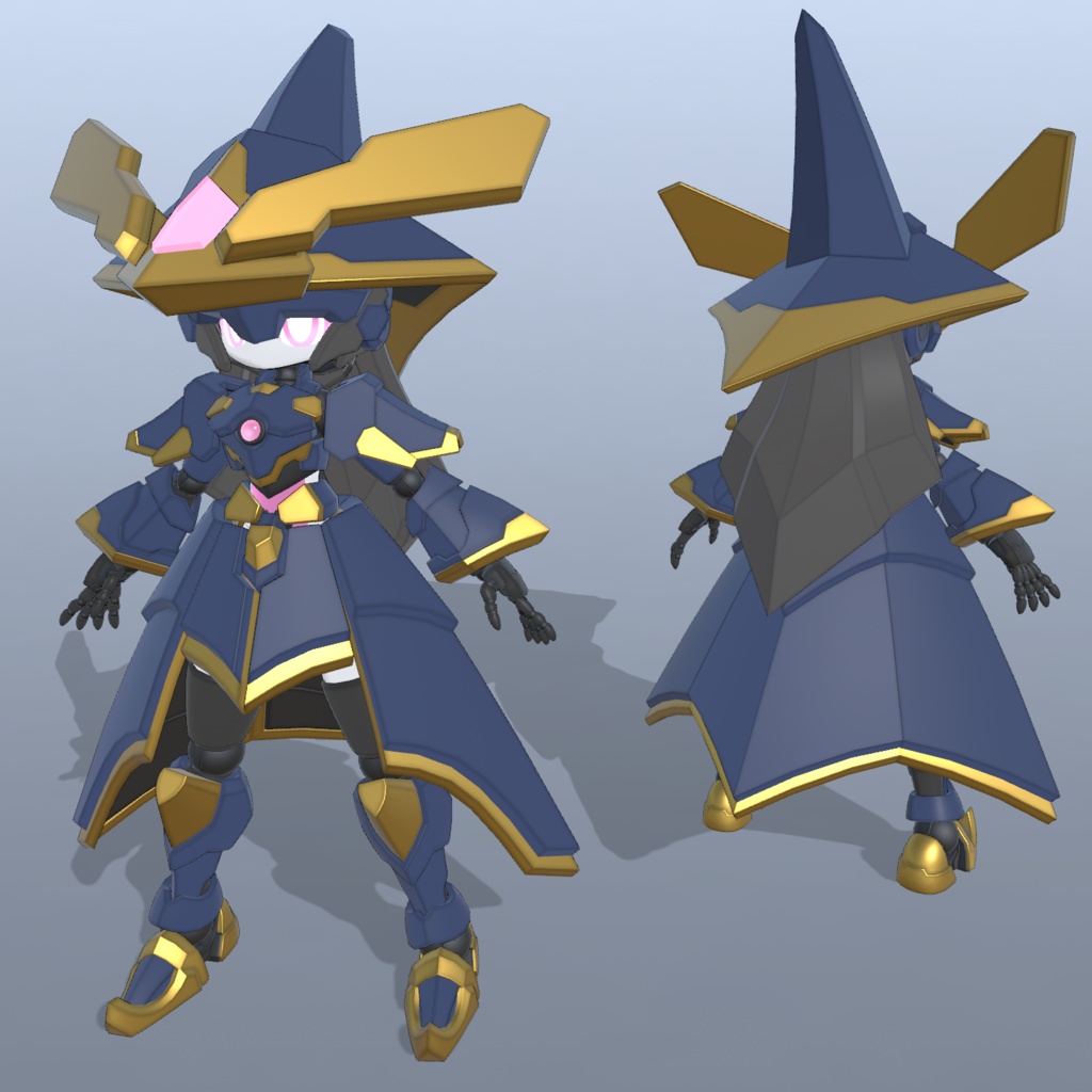 ミスティルテイン(Misteltein)VRChat向けオリジナル3Dモデル