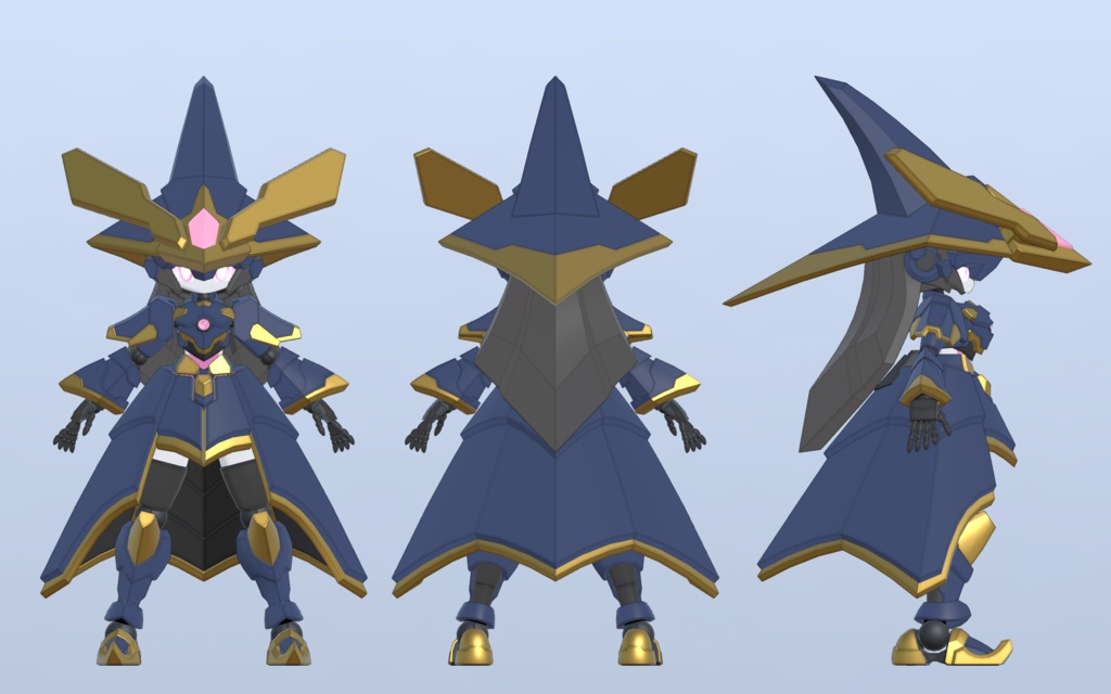 ミスティルテイン(Misteltein)VRChat向けオリジナル3Dモデル