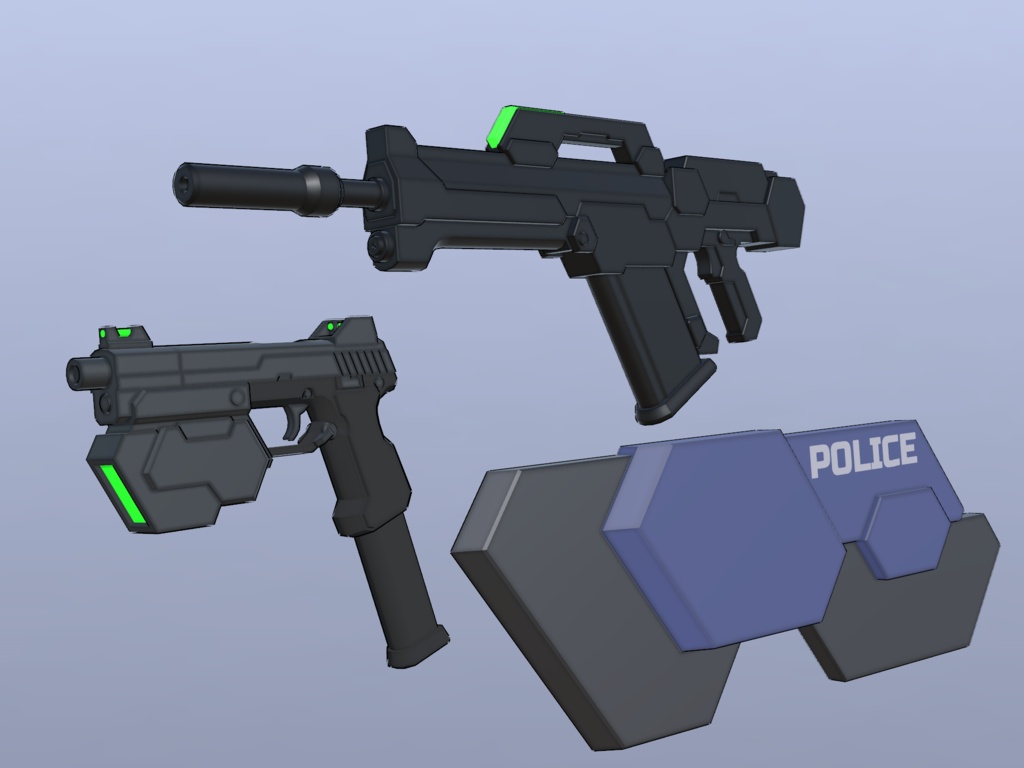 ガラティン(Galatyn) VRChat向けオリジナル3Dモデル