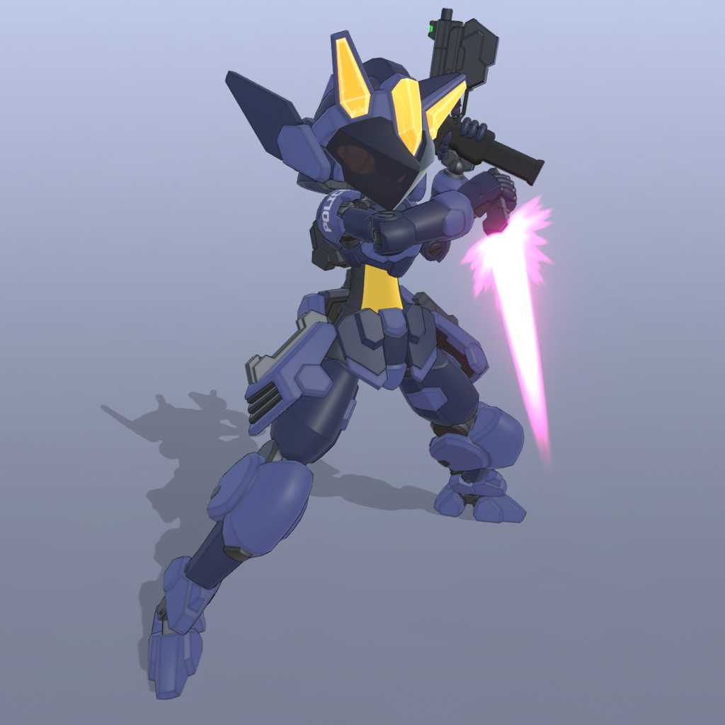 ガラティン(Galatyn) VRChat向けオリジナル3Dモデル