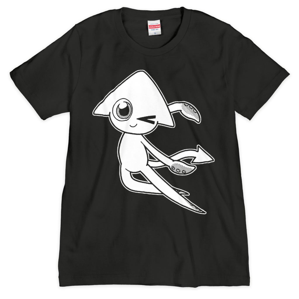 ラフスTシャツ(泳いでいるという)