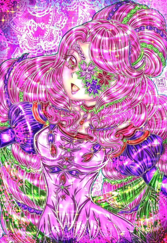 仏闘進極faceupdrawing与桜