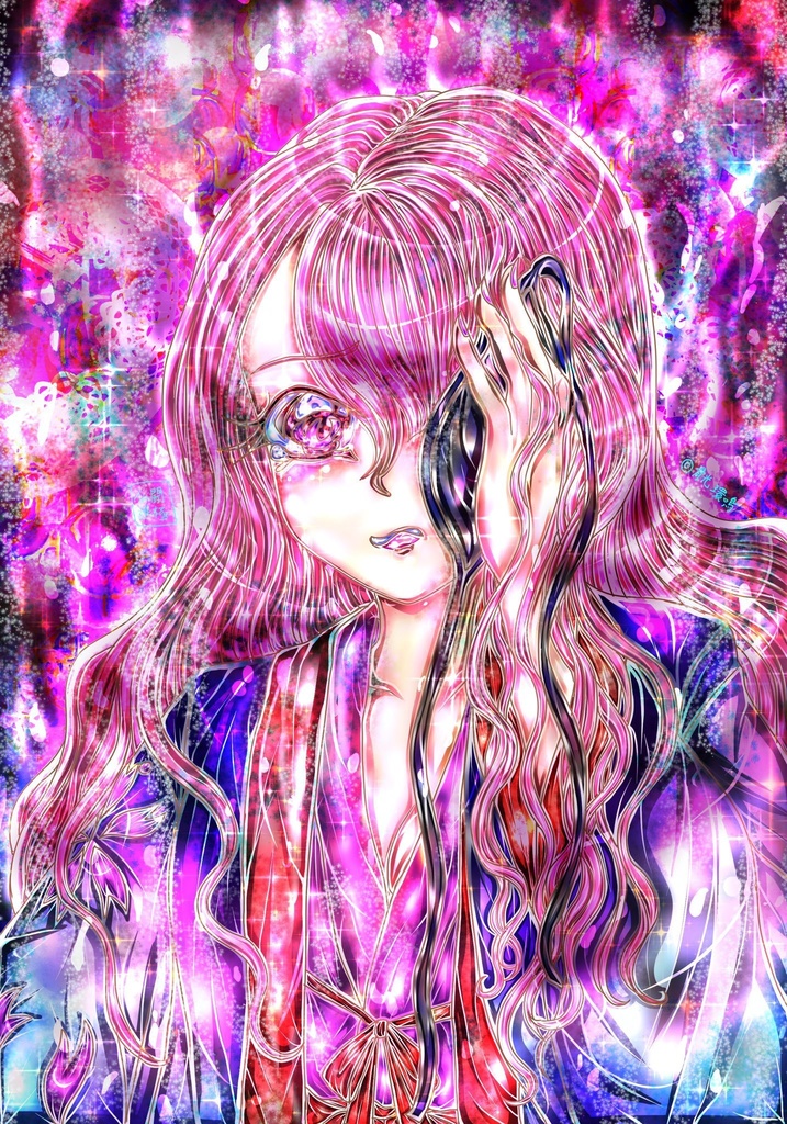 仏闘進極faceupdrawing与桜