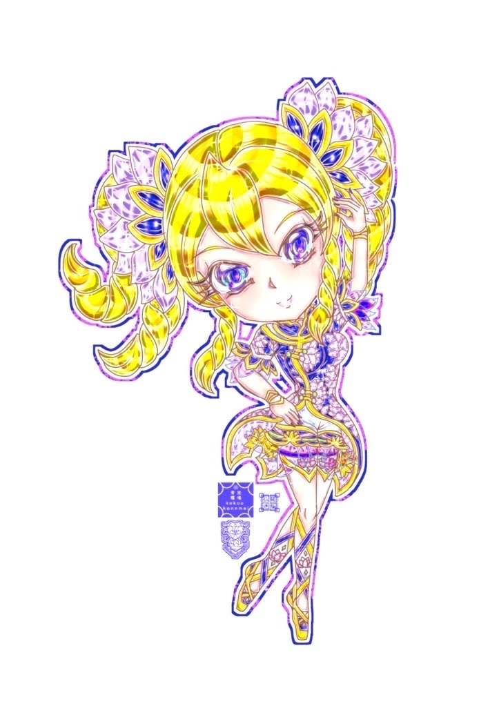マグネット　チャイナすたいる　輝　femme 
