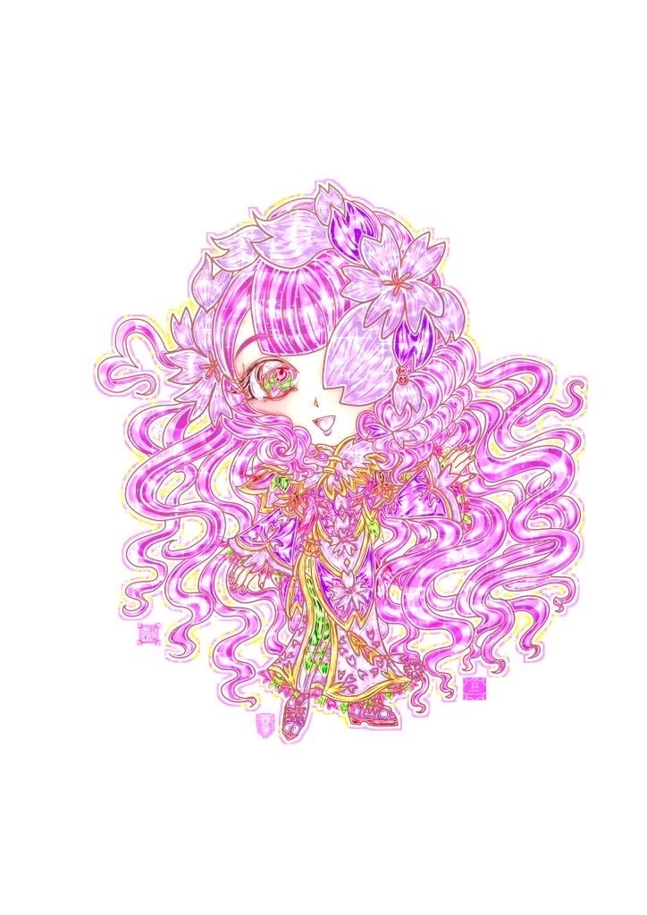 マグネット　チャイナすたいる　与桜