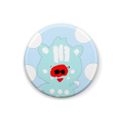 ジュウニシ缶バッジ~スノシー~