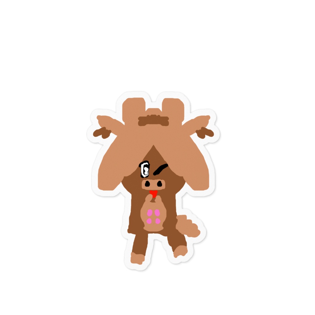 ケモフド ジュウニシ族 チョコモウ ステッカー