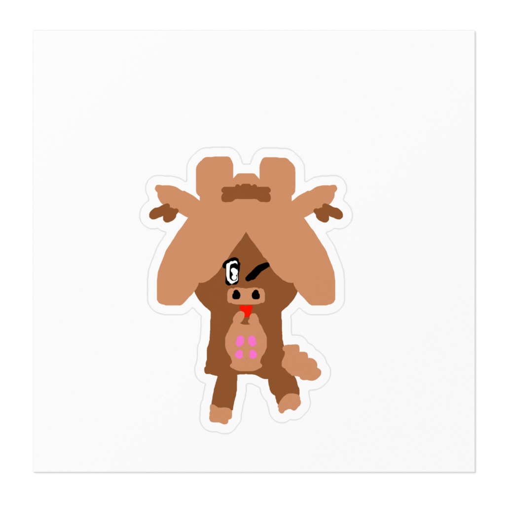 ケモフド ジュウニシ族 チョコモウ ステッカー