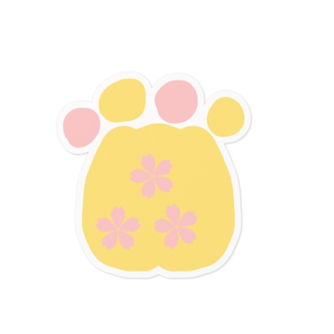 ジュウニシ族 モモトラ ケモマーク ステッカー