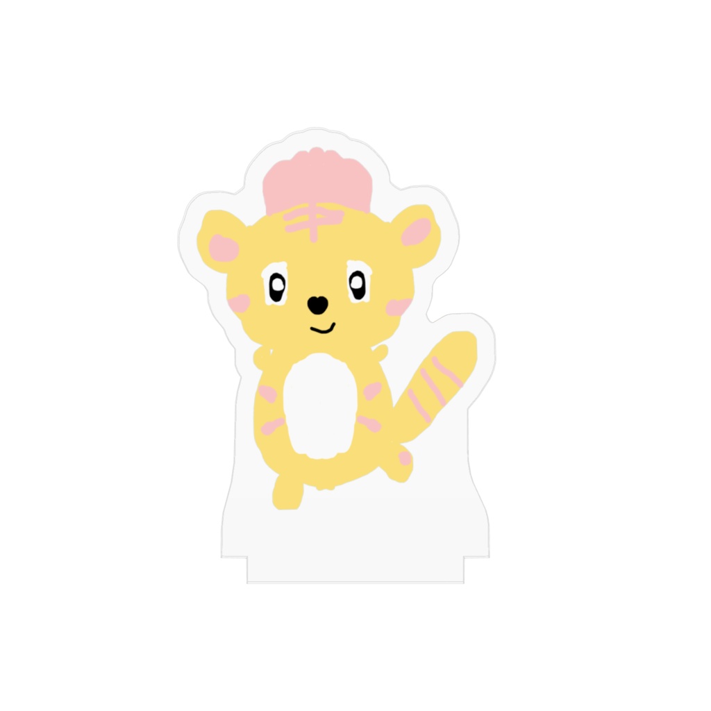 ジュウニシ族 モモトラ アクリルフィギュア