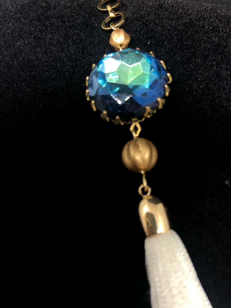 ヴィンテージストーンのバッグチャーム