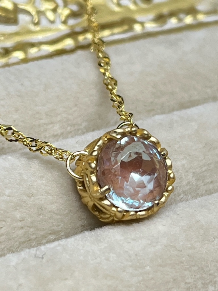 【Gallery】ヴィンテージサフィレットのネックレス〜graine〜