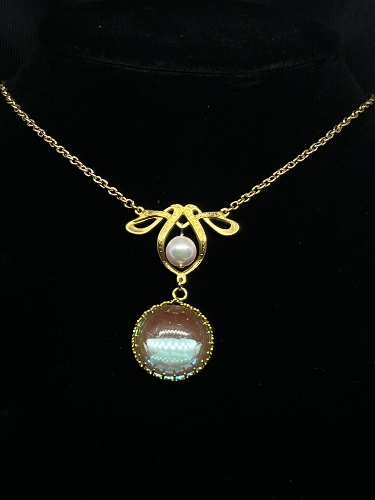 ヴィンテージサフィレットのネックレス〜Belle epoque〜