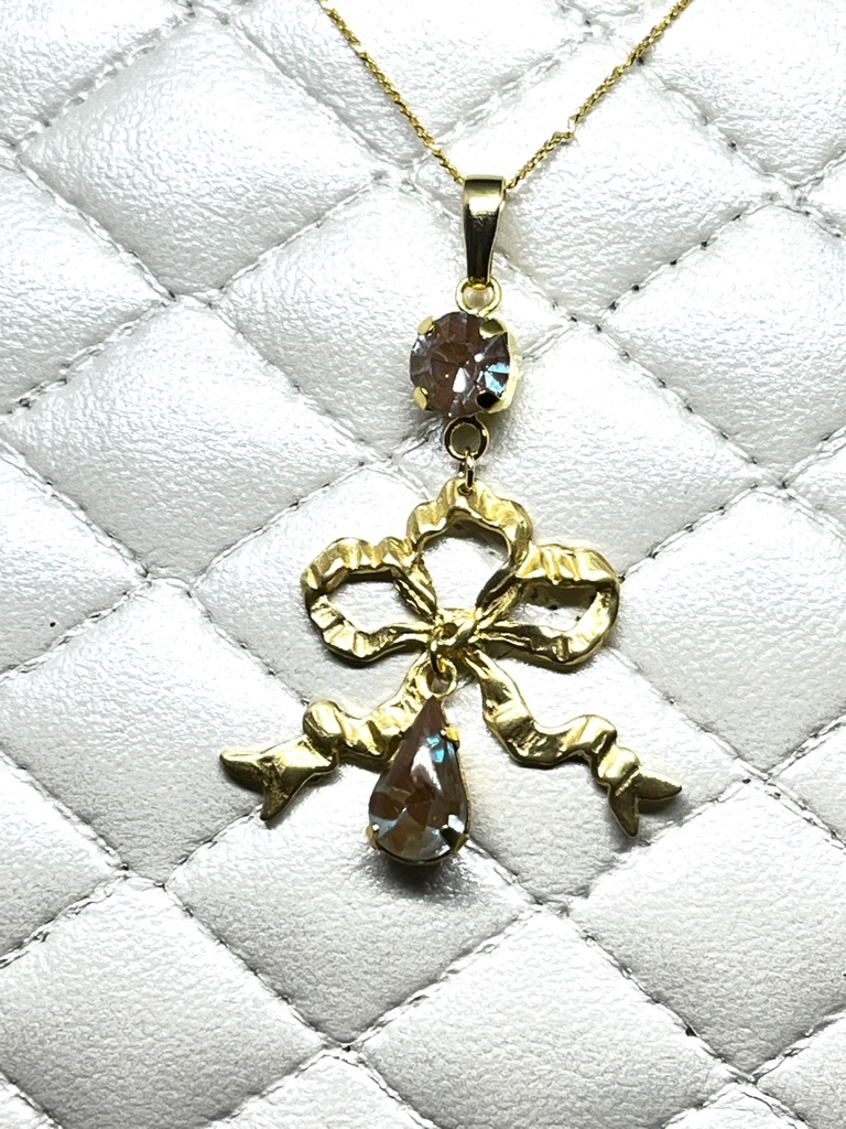 ヴィンテージサフィレットのネックレス〜ROCOCO〜