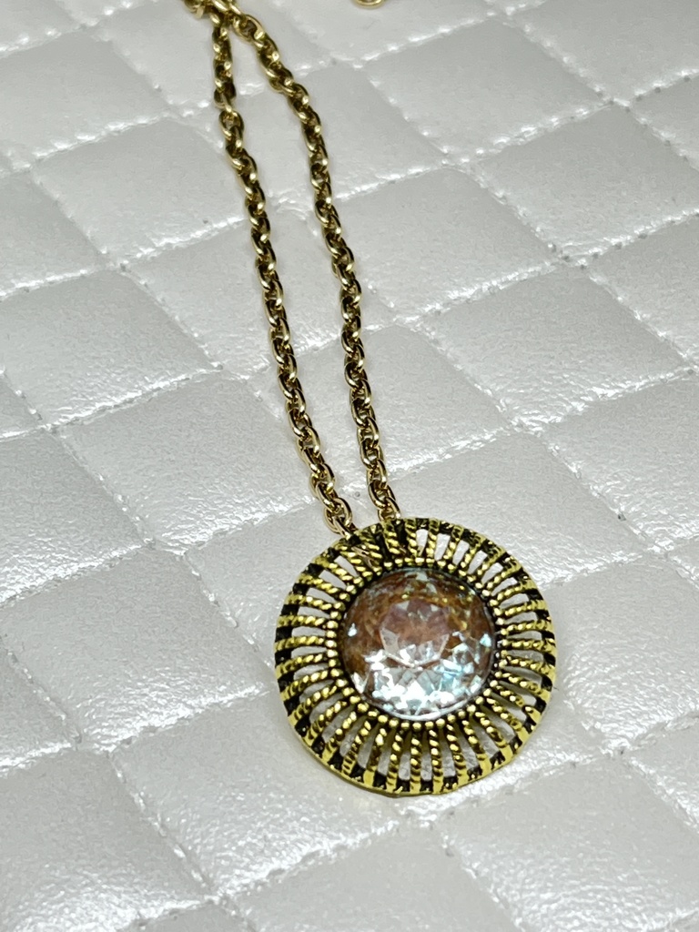 ヴィンテージサフィレットのネックレス〜Soleil〜