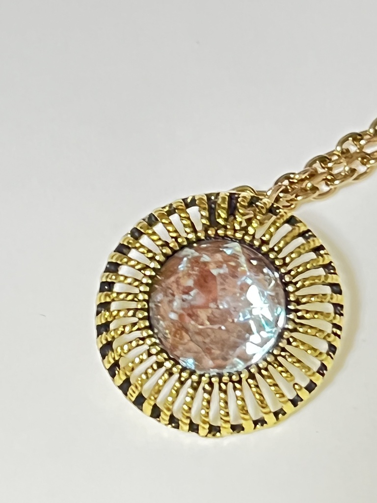 ヴィンテージサフィレットのネックレス〜Soleil〜