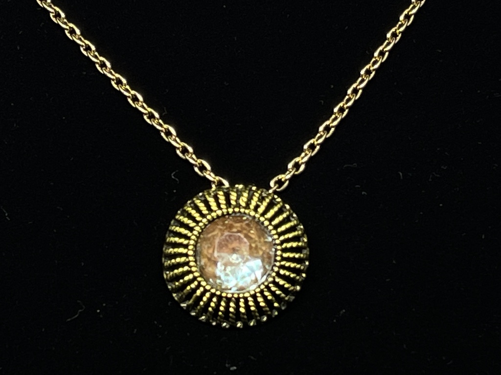 ヴィンテージサフィレットのネックレス〜Soleil〜