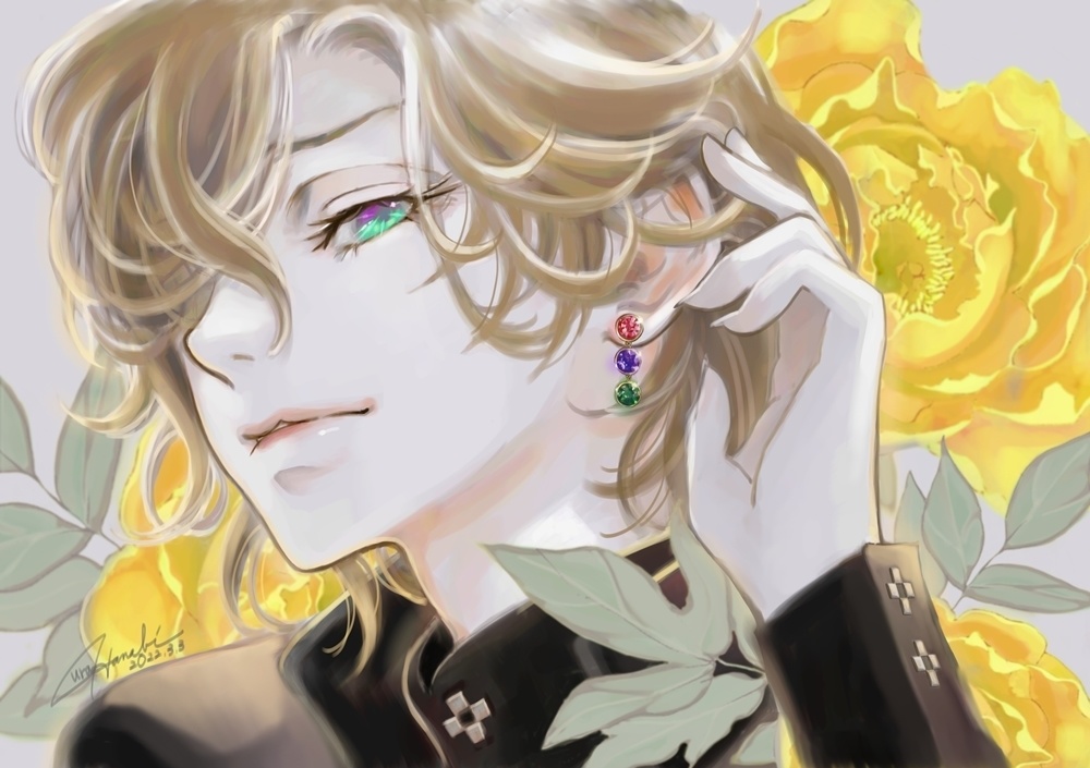 【受注】ヒプノシスマイク・大きなイメージカラーピアス