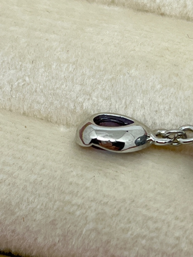 ルナフラッシュとサフィレット風ストーンのピアス【イヤリング可】