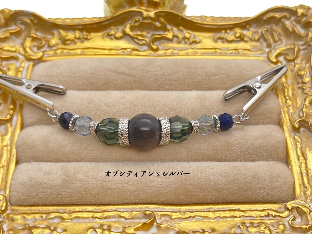 ミルティーユのストールクリップ