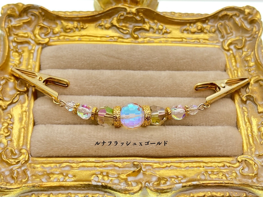 ミルティーユのストールクリップ