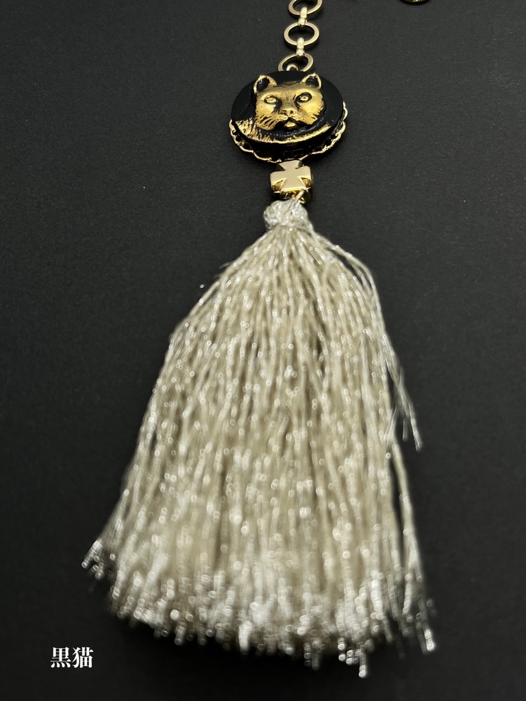 チェコボタンのバッグチャーム