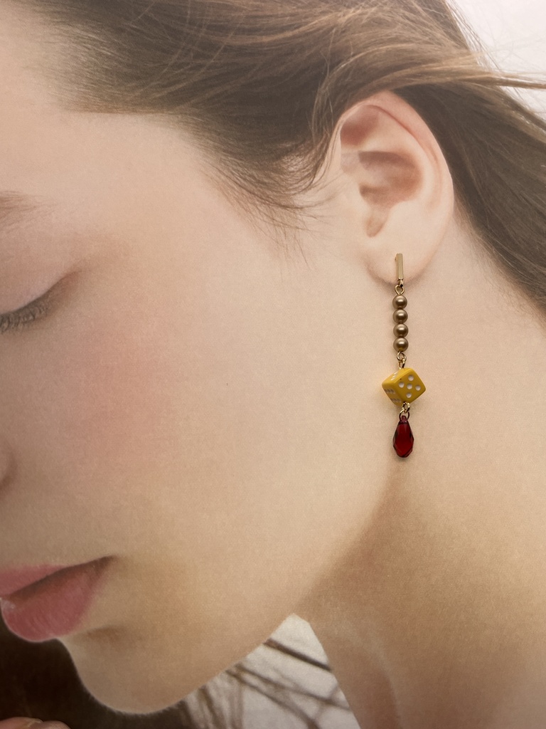 リズムの合間のピアスセット