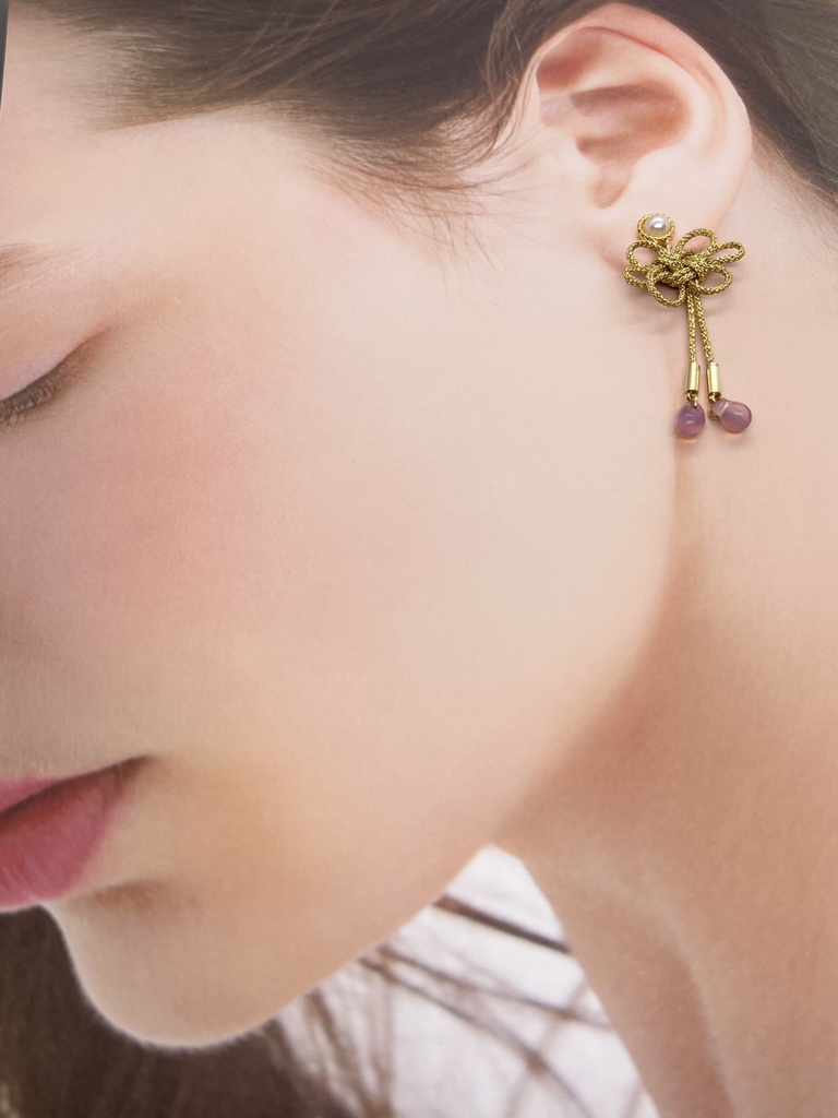 リズムの合間のピアスセット