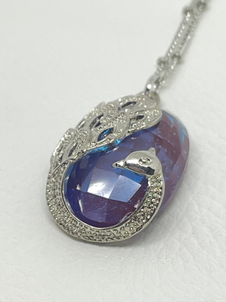 【妖精の欠片】孔雀の棺のネックレス