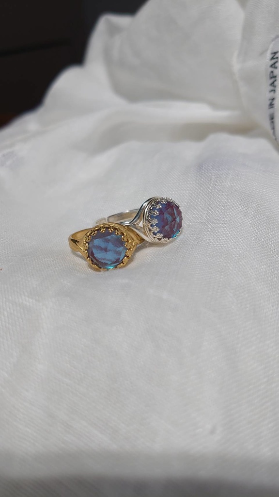 【妖精の欠片】曇り空の湖の指輪